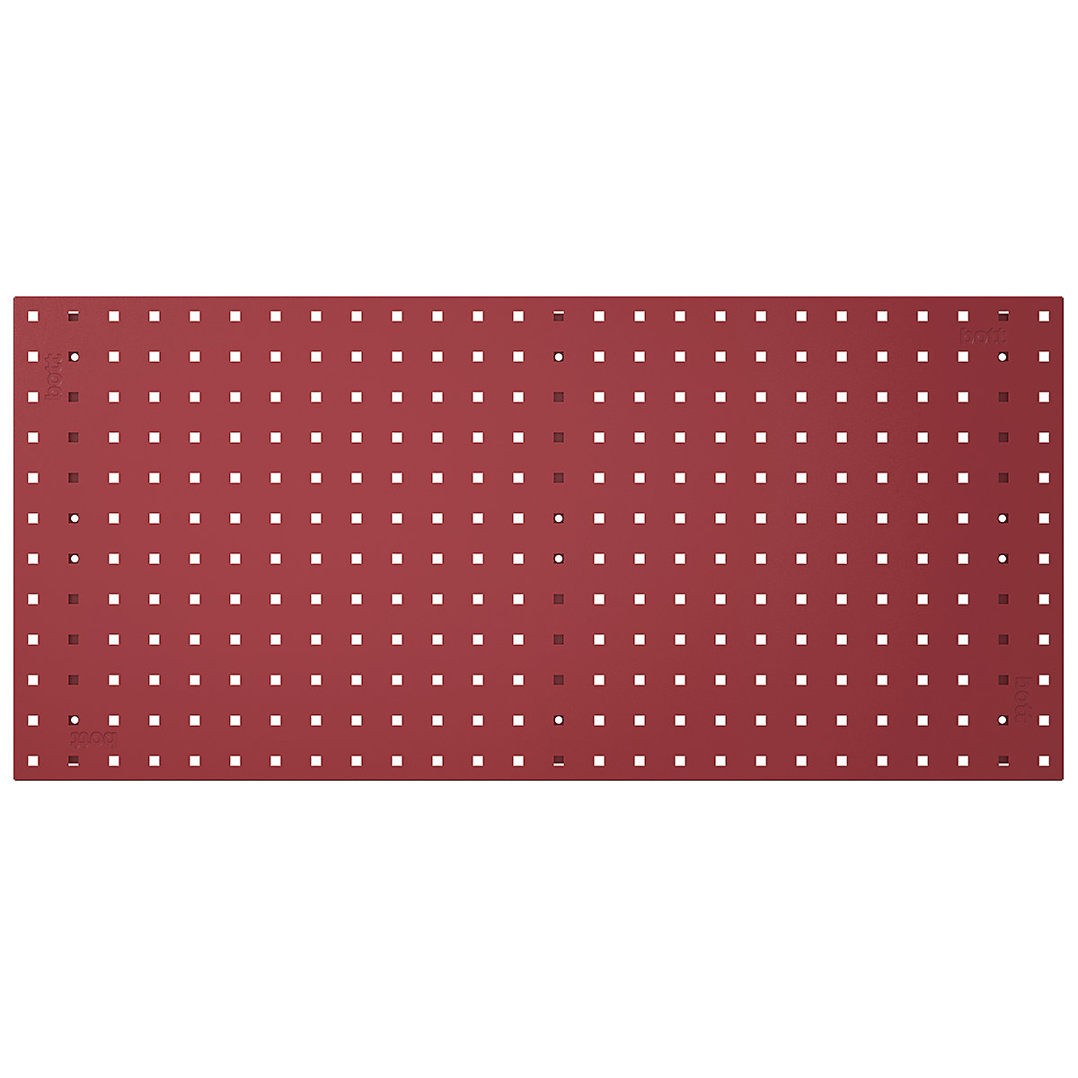 Bott Perfo Tool Panels, Bott Perfo Tool Panels, Bott Perfo Perforated Panel | 457h x 991w x 13d mm | Red-0