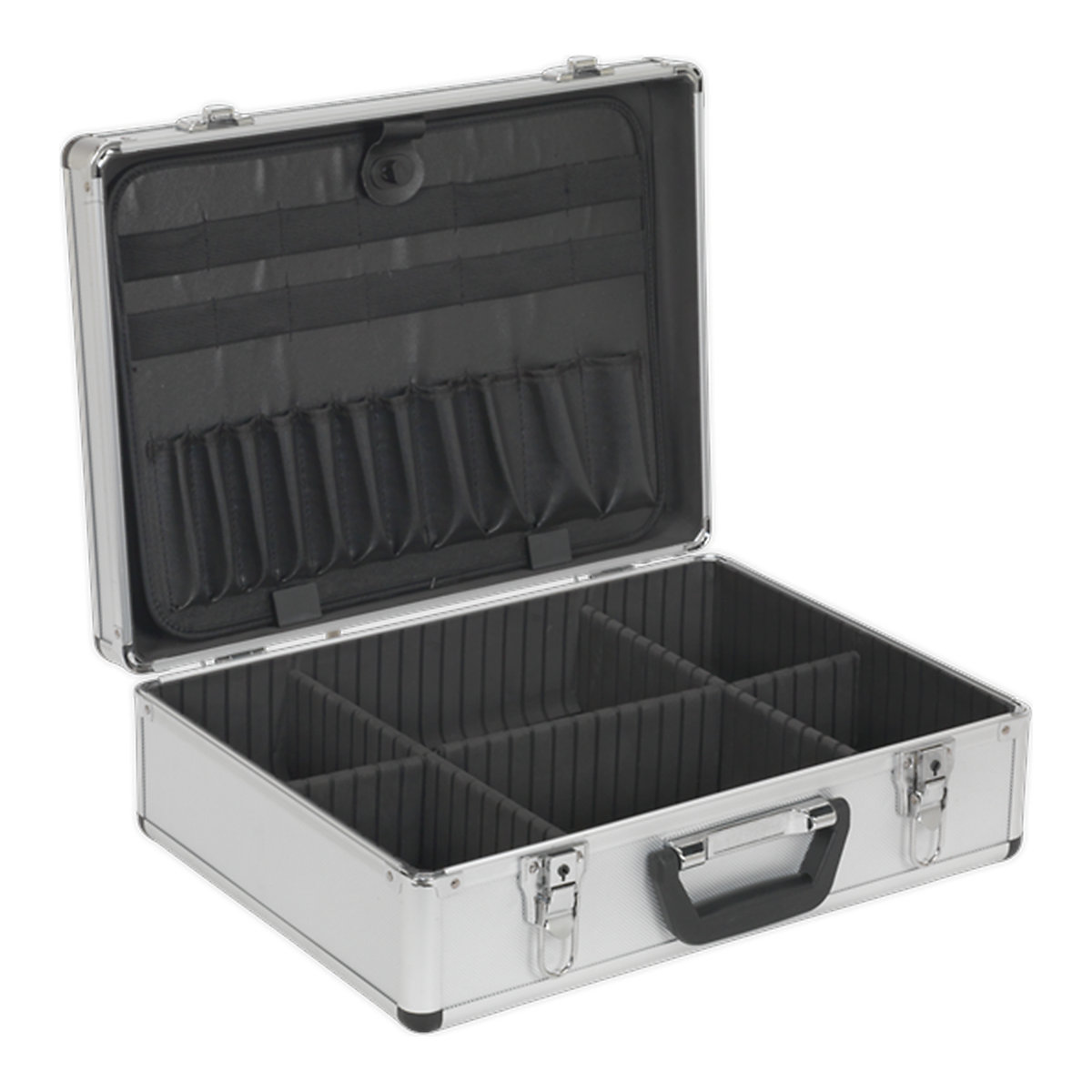 Sealey Aluminium Tool Case | Radiused Edges (Product illustration 2)-1
