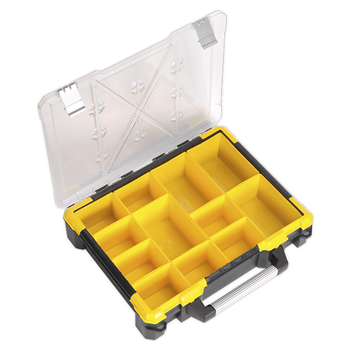 Sealey Parts Storage Case | 12 Removable Compartments (Product illustration 2)-1