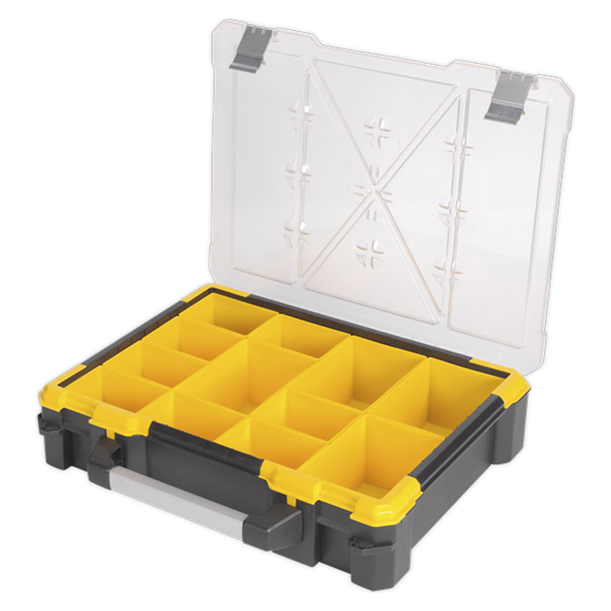 Sealey Parts Storage Case | 12 Removable Compartments (Product illustration 3)-2