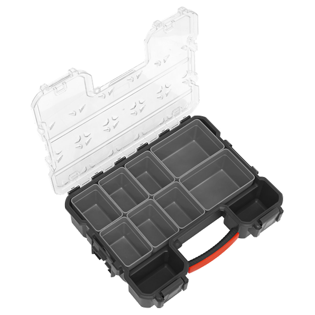 Sealey Parts Storage Case | Fixed & Removable Compartments (Product illustration 2)-1