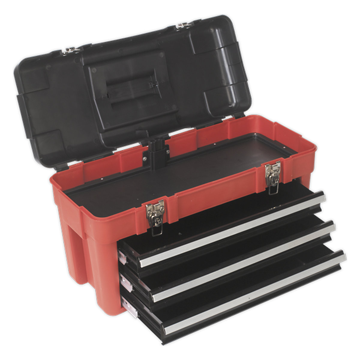 Sealey Portable Toolbox | 3 Drawers (Product illustration 2)-1
