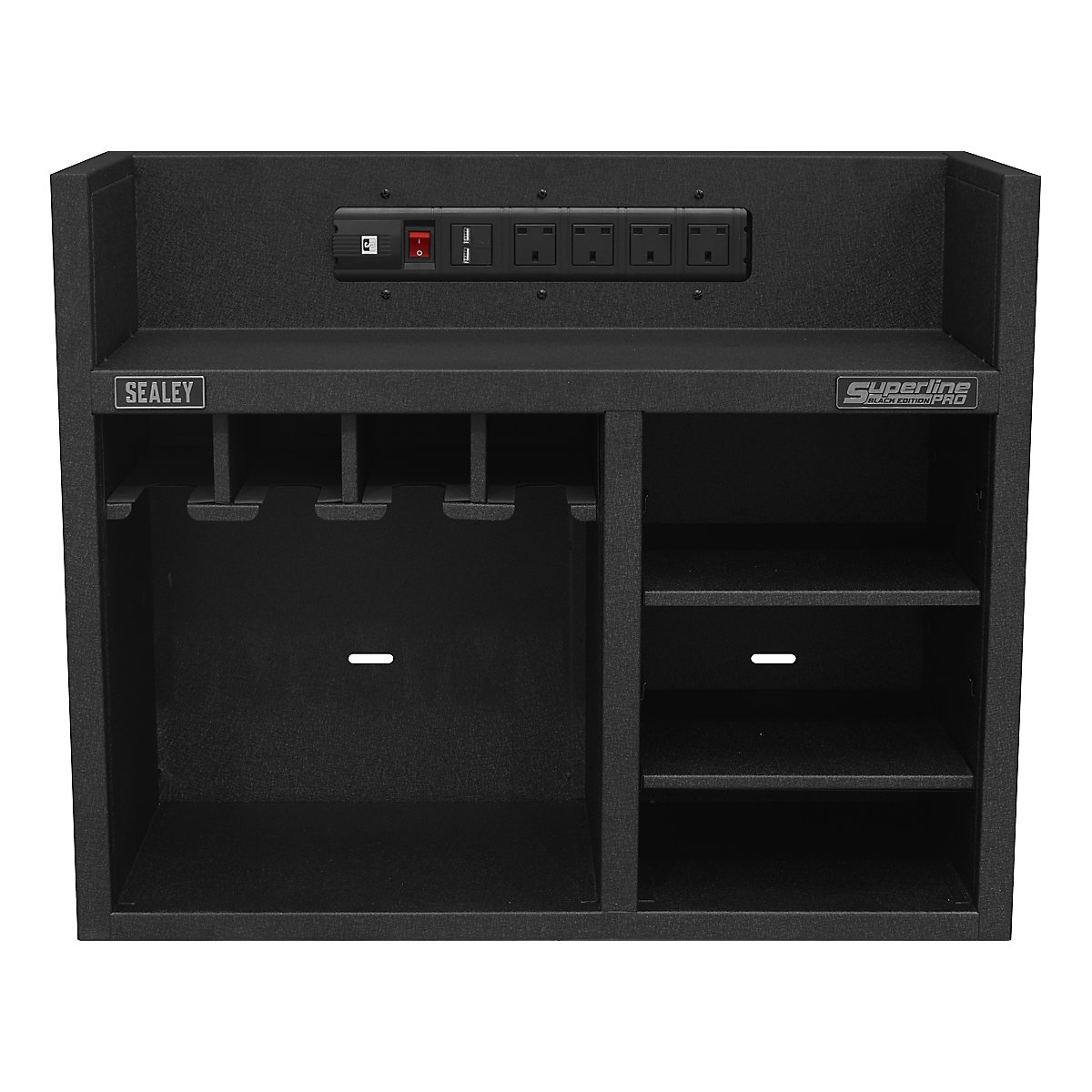 Sealey Power Tool Storage Rack | Power Strip (Product illustration 2)-1
