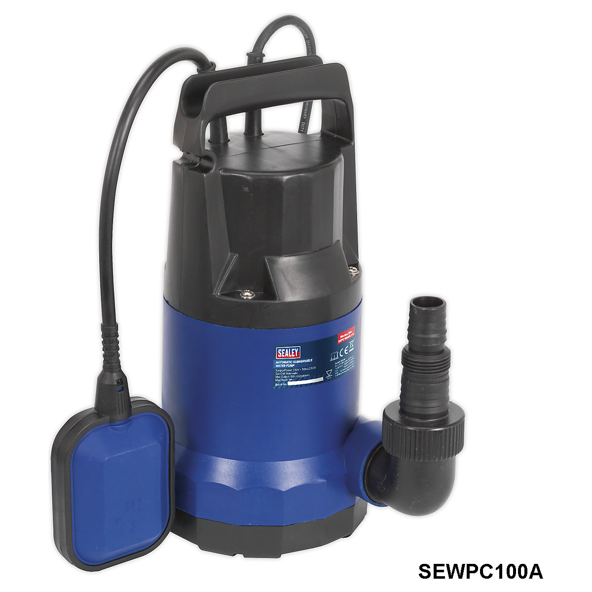 Sealey Submersible Clean Water Pumps (Product illustration 2)-1