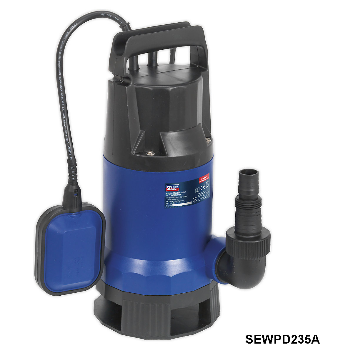 Sealey Submersible Dirty Water Pumps | Automatic (Product illustration 2)-1