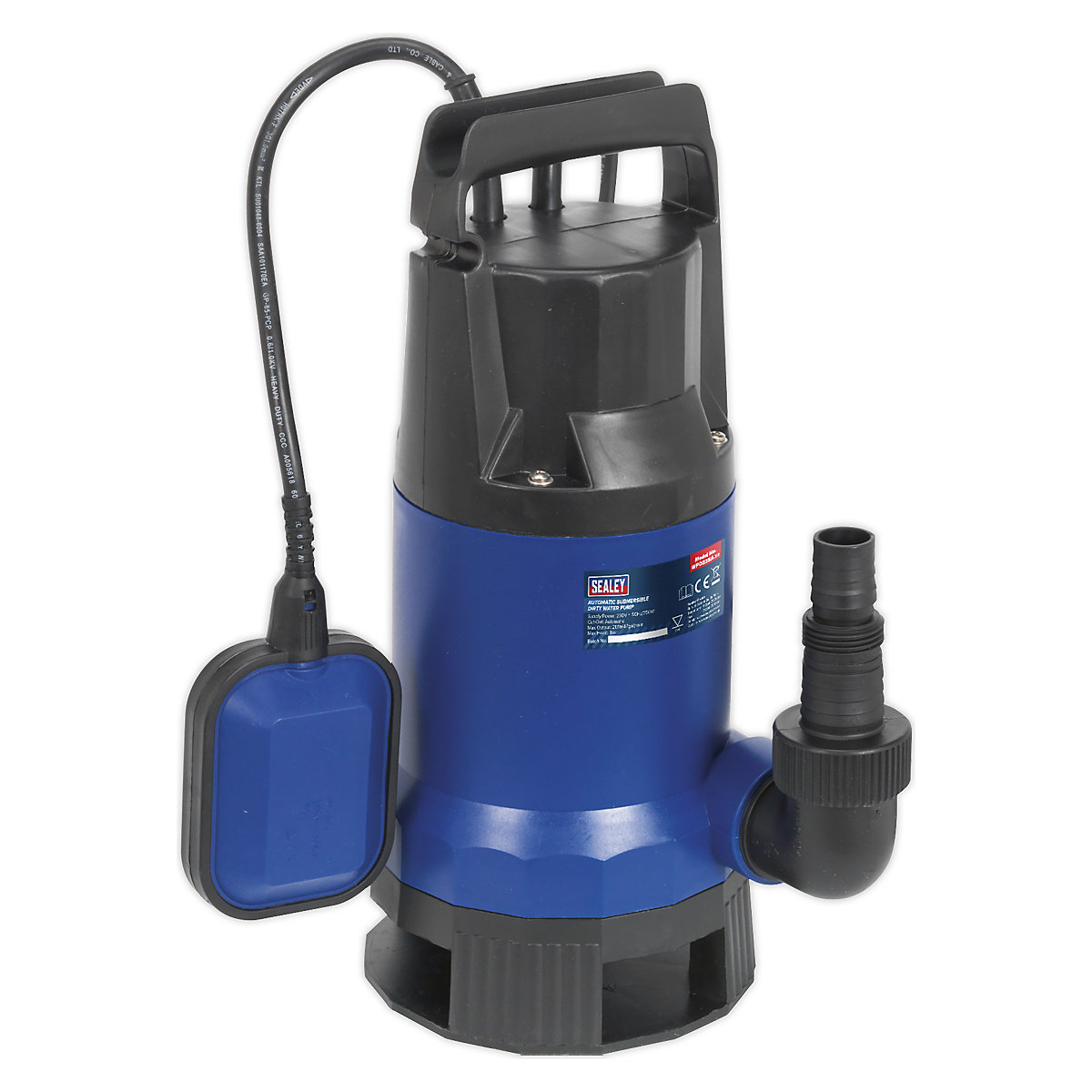 Sealey Submersible Dirty Water Pumps | Automatic, Sealey Submersible Dirty Water Pumps | Automatic, Sealey Submersible Dirty Water Pump | 217 ltr./min | Automatic-0