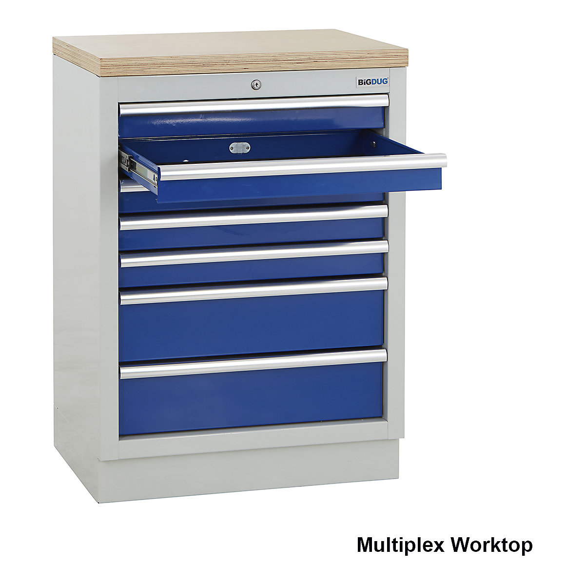 BiGDUG Modular Garage 7 Drawer Cabinet | 680mm Wide (Product illustration 2)-1