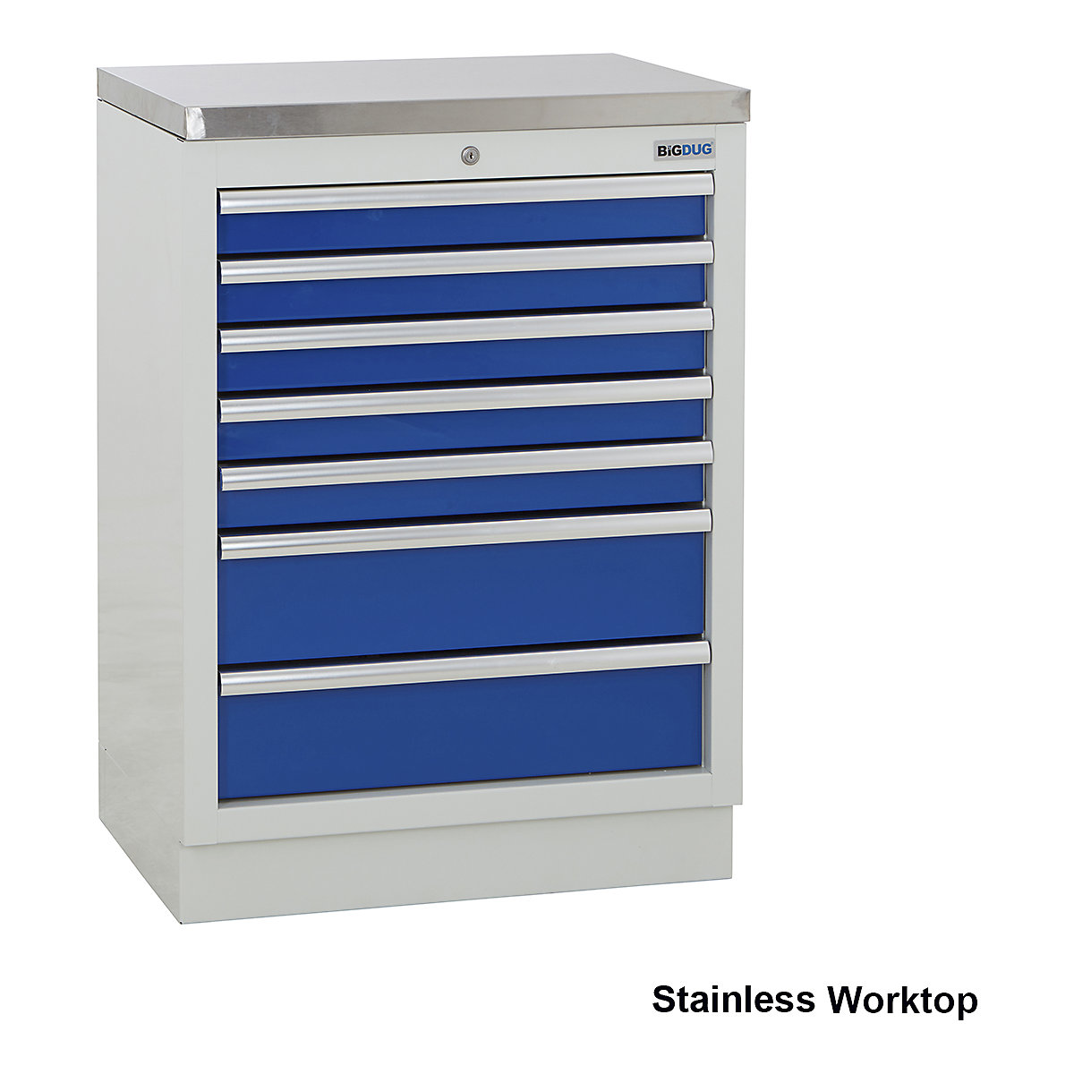 BiGDUG Modular Garage 7 Drawer Cabinet | 680mm Wide (Product illustration 3)-2