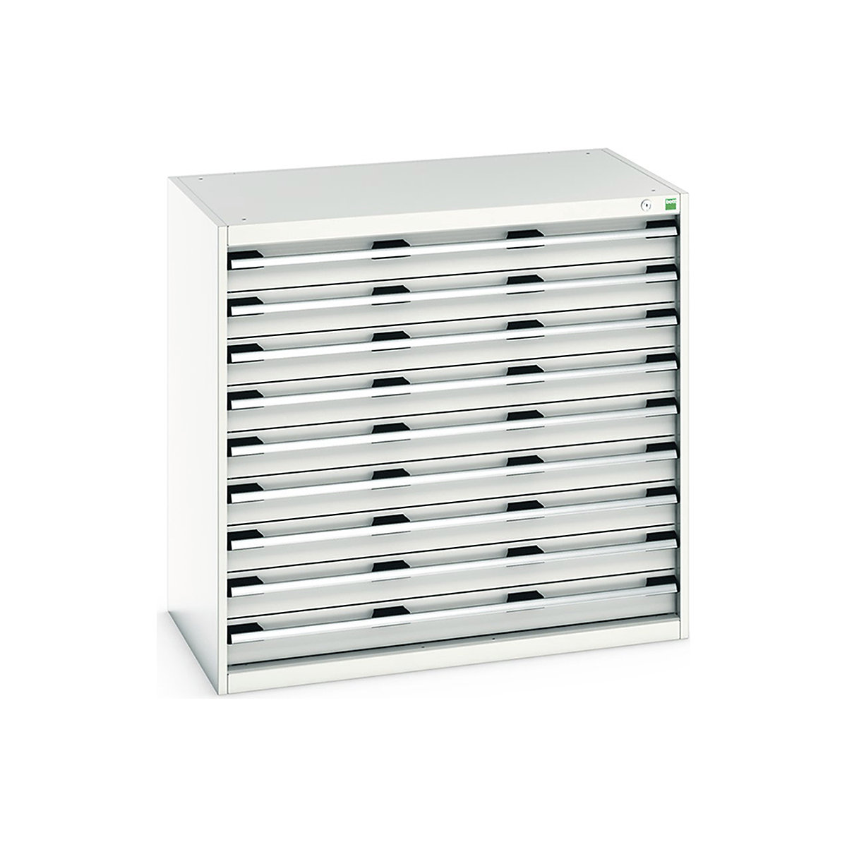 Bott Cubio Cabinets | 1050mm Wide, Bott Cubio Cabinets | 1050mm Wide, Bott Cubio Cabinet | 9 Drawers | 1000h x 1050w x 650d mm | Light Grey-0