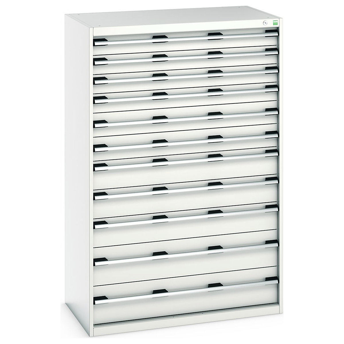 Bott Cubio Cabinets | 1050mm Wide, Bott Cubio Cabinets | 1050mm Wide, Bott Cubio Cabinet | 11 Drawers | 1600h x 1050w x 650d mm | Light Grey-0