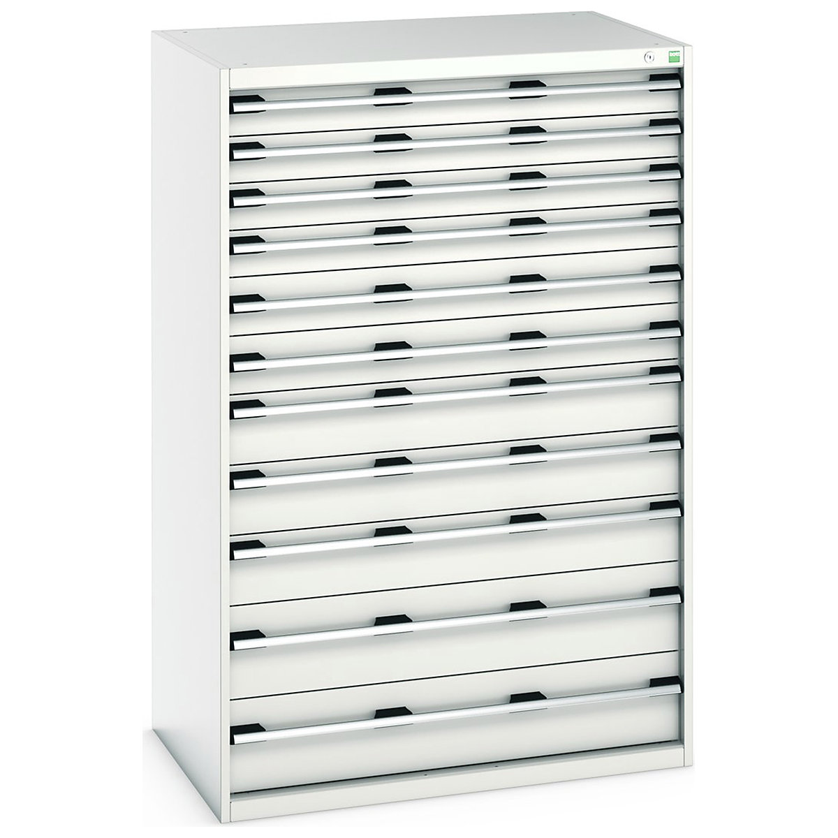 Bott Cubio Cabinets | 1050mm Wide, Bott Cubio Cabinets | 1050mm Wide, Bott Cubio Cabinet | 11 Drawers | 1600h x 1050w x 750d mm | Light Grey-0