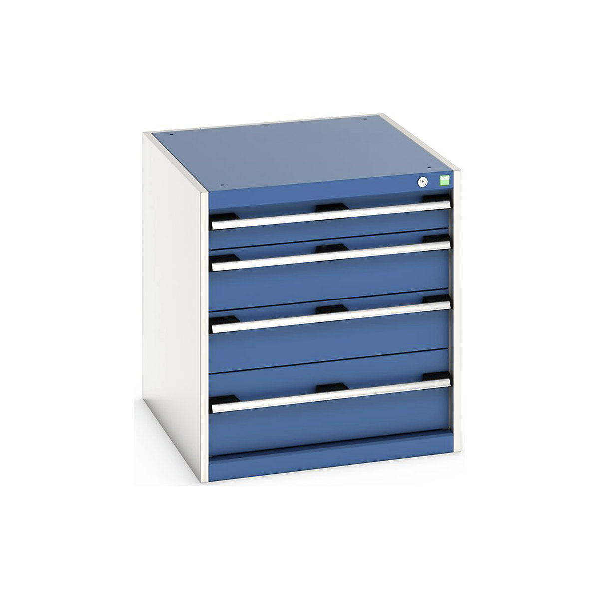 Bott Cubio Cabinets | 650mm Wide, Bott Cubio Cabinets | 650mm Wide, Bott Cubio Cabinet | 4 Drawers | 700h x 650w x 750d mm | Blue-0