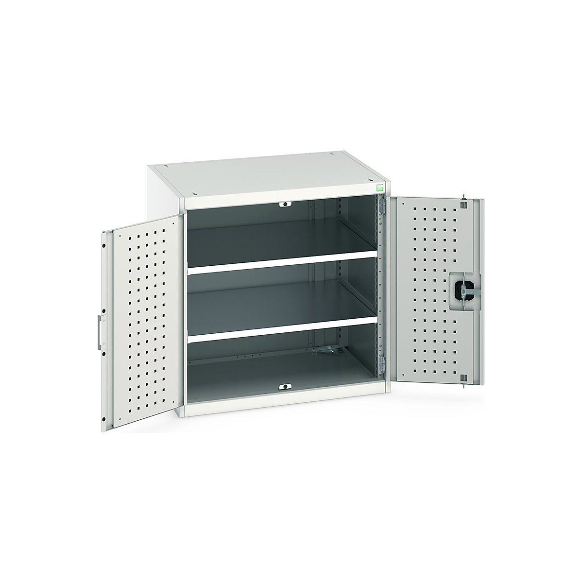 Bott Cubio Cabinets | 800mm Wide, Bott Cubio Cabinets | 800mm Wide, Bott Cubio Cabinet | 2 Door Cupboard | 800h x 800w x 650d mm | Light Grey-0