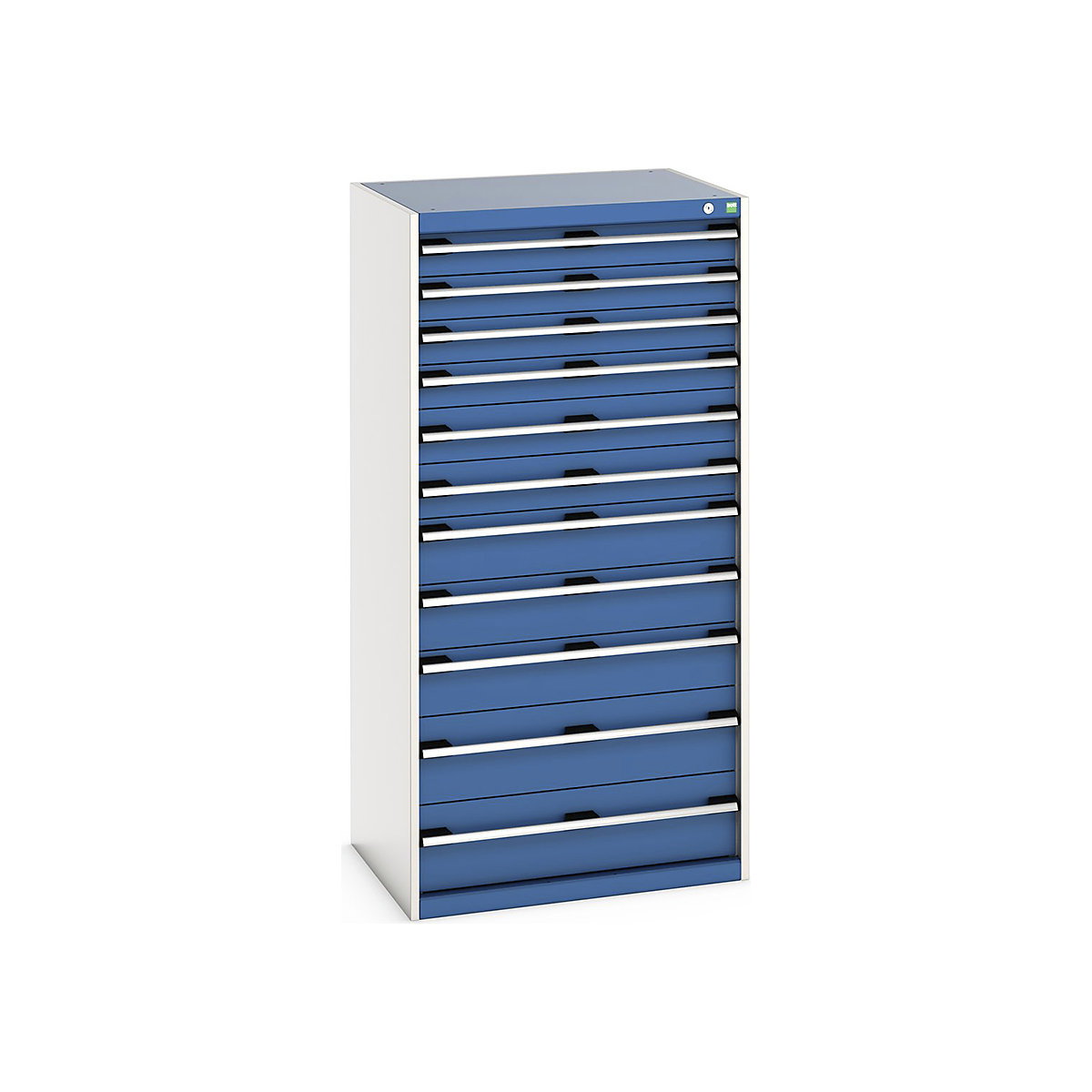 Bott Cubio Cabinets | 800mm Wide, Bott Cubio Cabinets | 800mm Wide, Bott Cubio Cabinet | 11 Drawers | 1600h x 800w x 650d mm | Blue-0