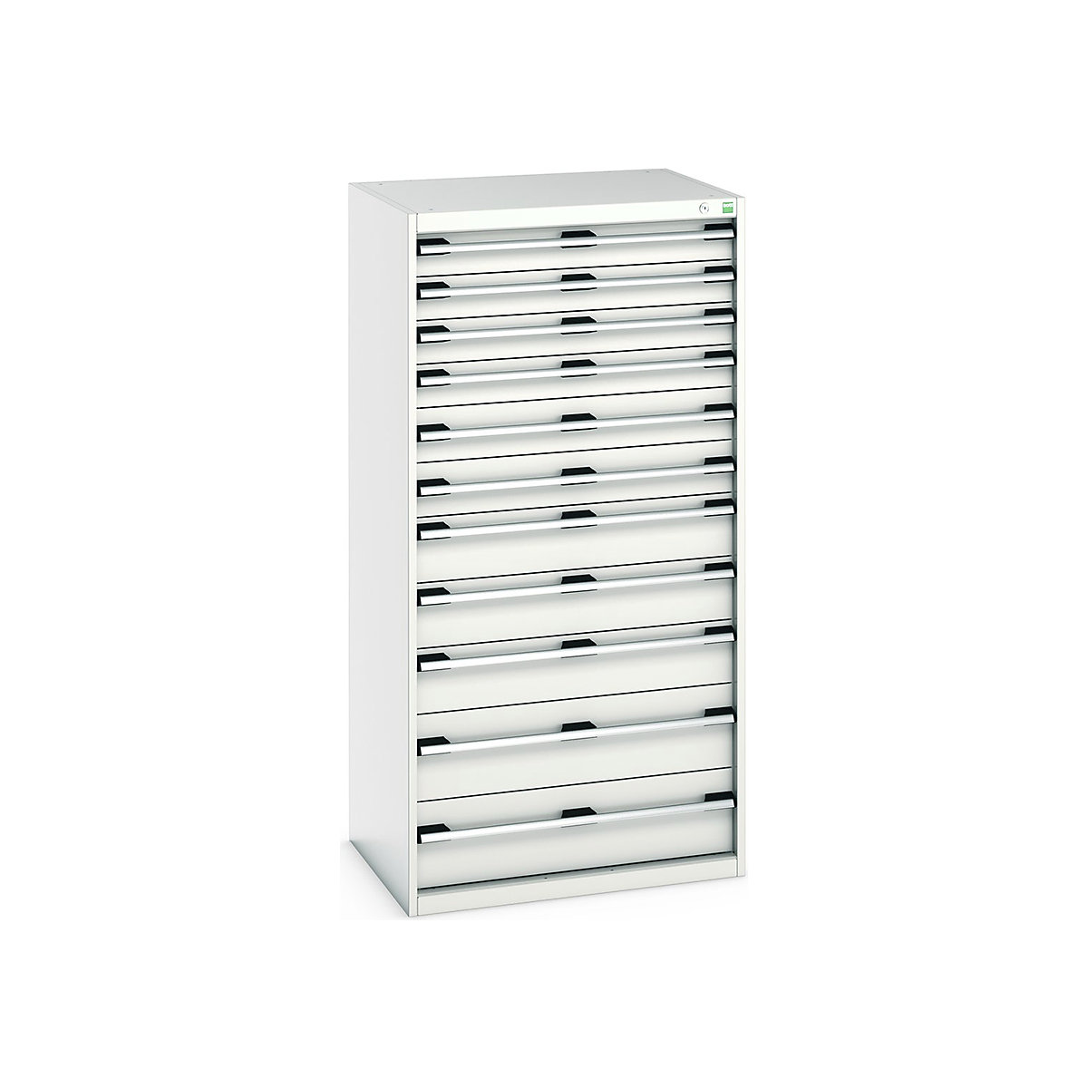 Bott Cubio Cabinets | 800mm Wide, Bott Cubio Cabinets | 800mm Wide, Bott Cubio Cabinet | 11 Drawers | 1600h x 800w x 650d mm | Light Grey-0