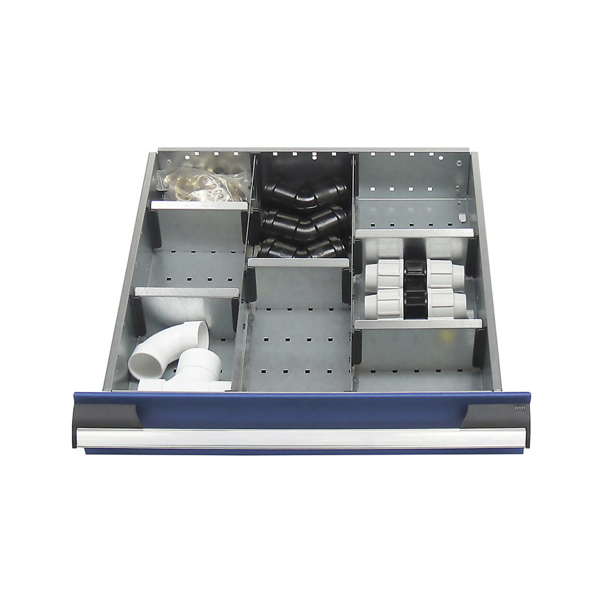 Bott Cubio Metal Drawer Dividers, Bott Cubio Metal Drawer Dividers, Bott Cubio Drawer Metal Dividers | 75h x 525w x 525d mm | Set B-0