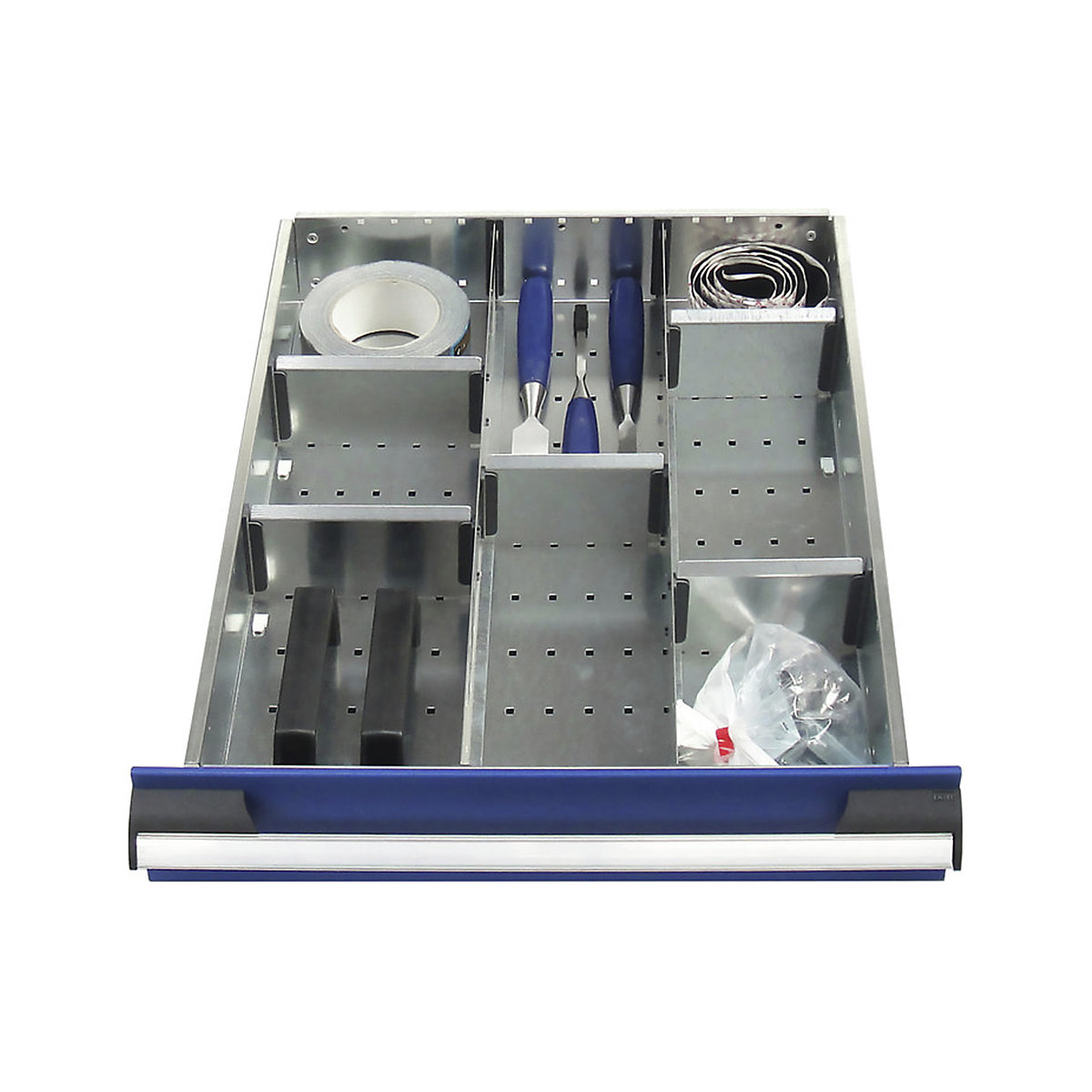 Bott Cubio Metal Drawer Dividers, Bott Cubio Metal Drawer Dividers, Bott Cubio Drawer Metal Dividers | 75h x 525w x 650d mm | Set B-0