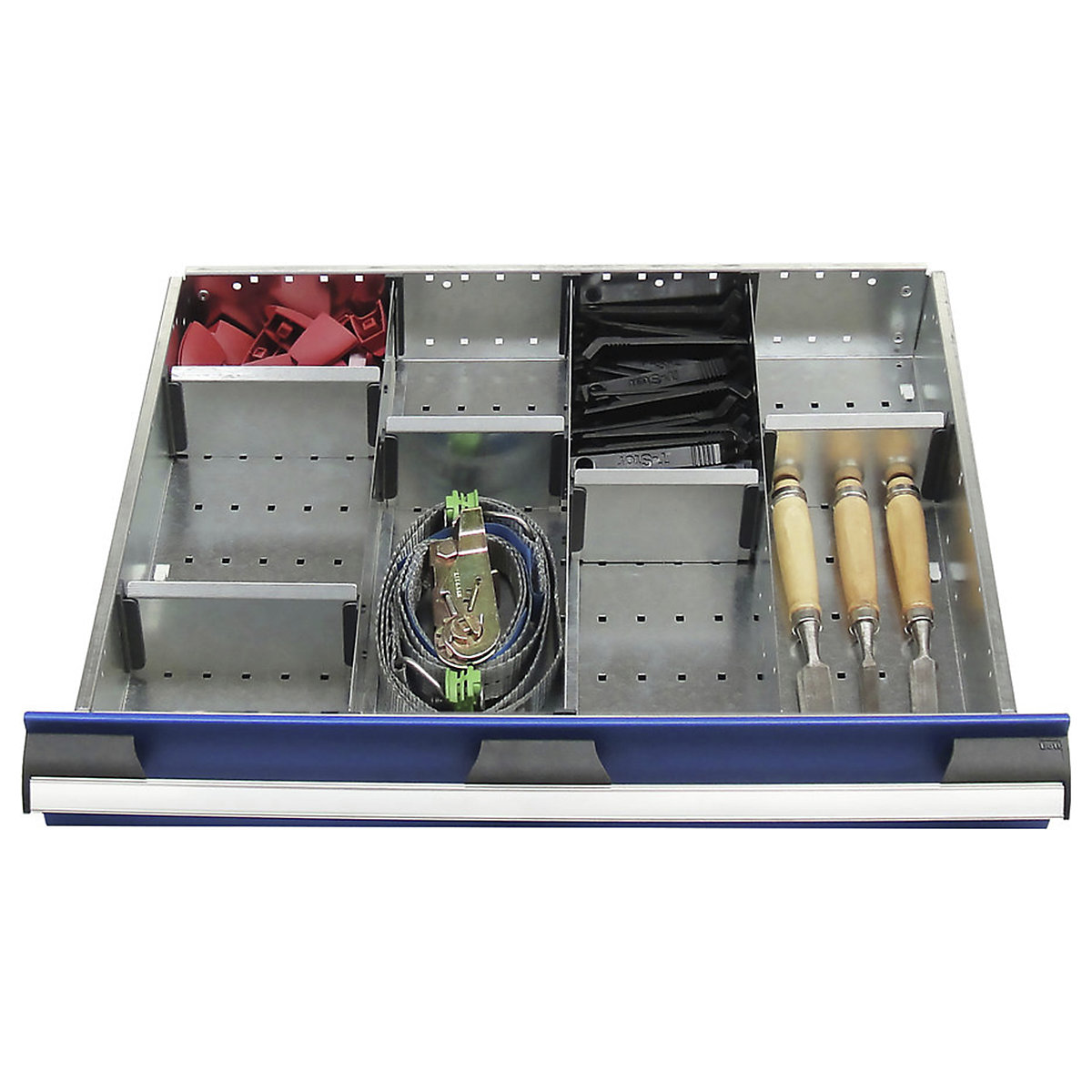 Bott Cubio Metal Drawer Dividers, Bott Cubio Metal Drawer Dividers, Bott Cubio Drawer Metal Dividers | 75h x 650w x 525d mm | Set C-0
