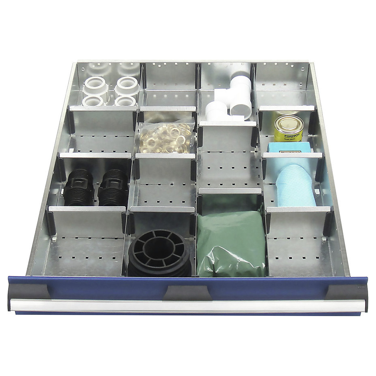 Bott Cubio Metal Drawer Dividers, Bott Cubio Metal Drawer Dividers, Bott Cubio Drawer Metal Dividers | 75h x 650w x 750d mm | Set C-0