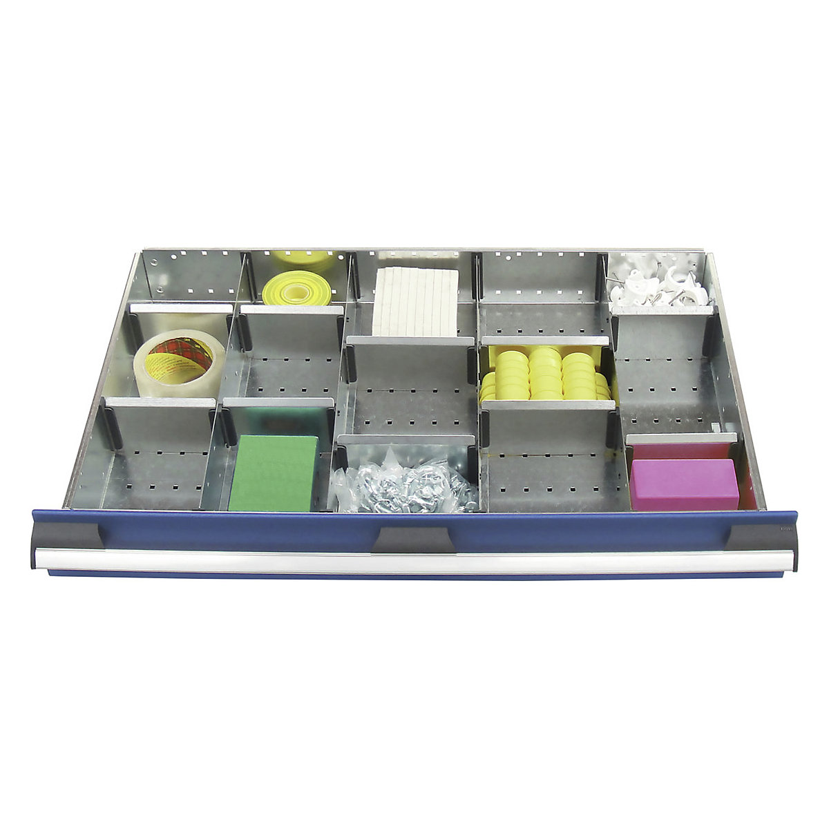 Bott Cubio Metal Drawer Dividers, Bott Cubio Metal Drawer Dividers, Bott Cubio Drawer Metal Dividers | 75h x 800w x 525d mm | Set C-0