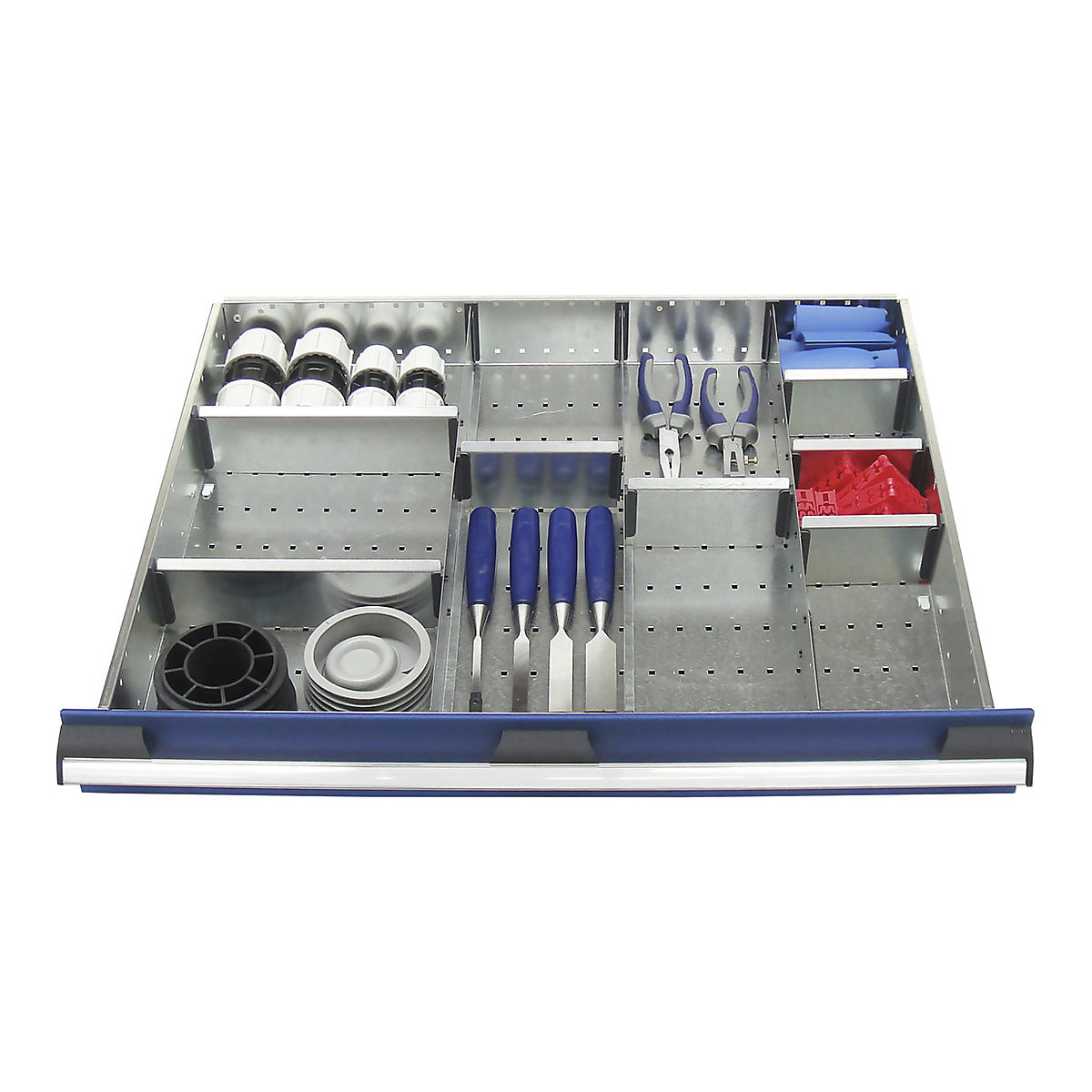 Bott Cubio Metal Drawer Dividers, Bott Cubio Metal Drawer Dividers, Bott Cubio Drawer Metal Dividers | 75h x 800w x 650d mm | Set C-0