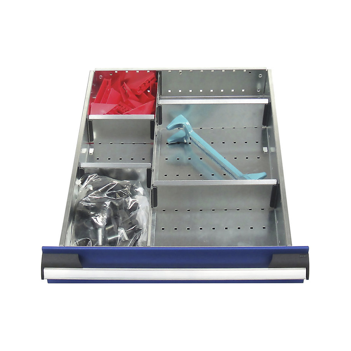 Bott Cubio Metal Drawer Dividers, Bott Cubio Metal Drawer Dividers, Bott Cubio Drawer Metal Dividers | 100-125h x 525w x 650d mm | Set A-0