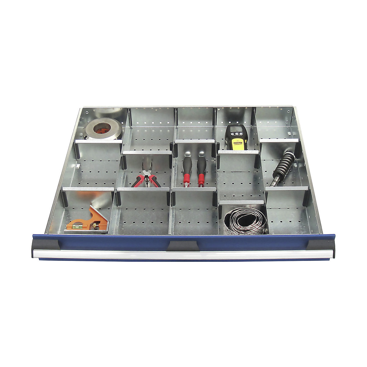 Bott Cubio Metal Drawer Dividers, Bott Cubio Metal Drawer Dividers, Bott Cubio Drawer Metal Dividers | 100-125h x 800w x 650d mm | Set C-0