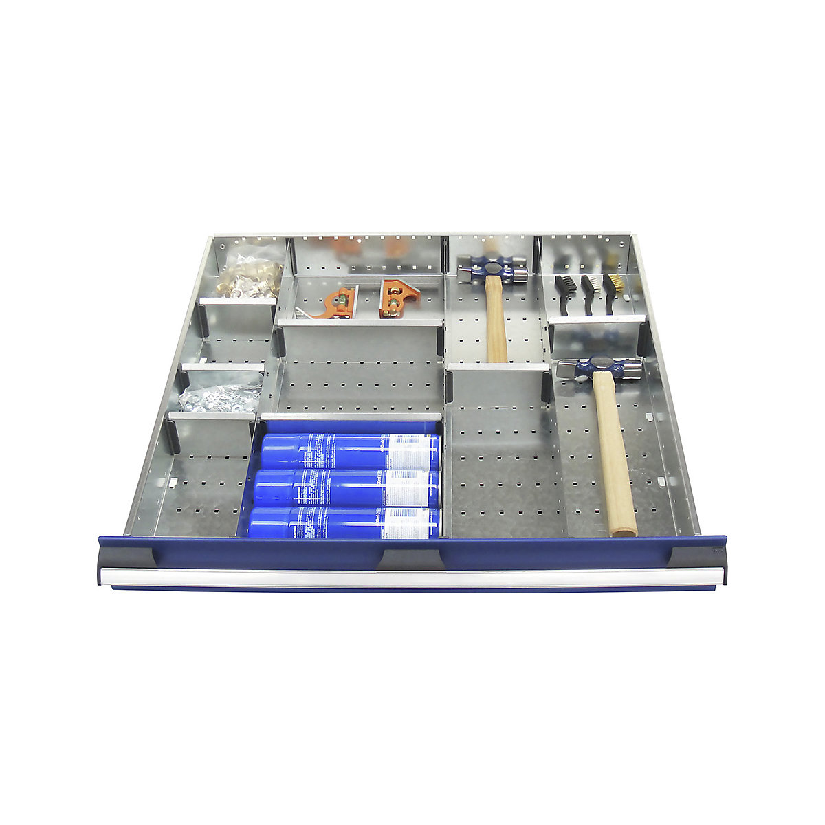 Bott Cubio Metal Drawer Dividers, Bott Cubio Metal Drawer Dividers, Bott Cubio Drawer Metal Dividers | 100-125h x 800w x 750d mm | Set A-0