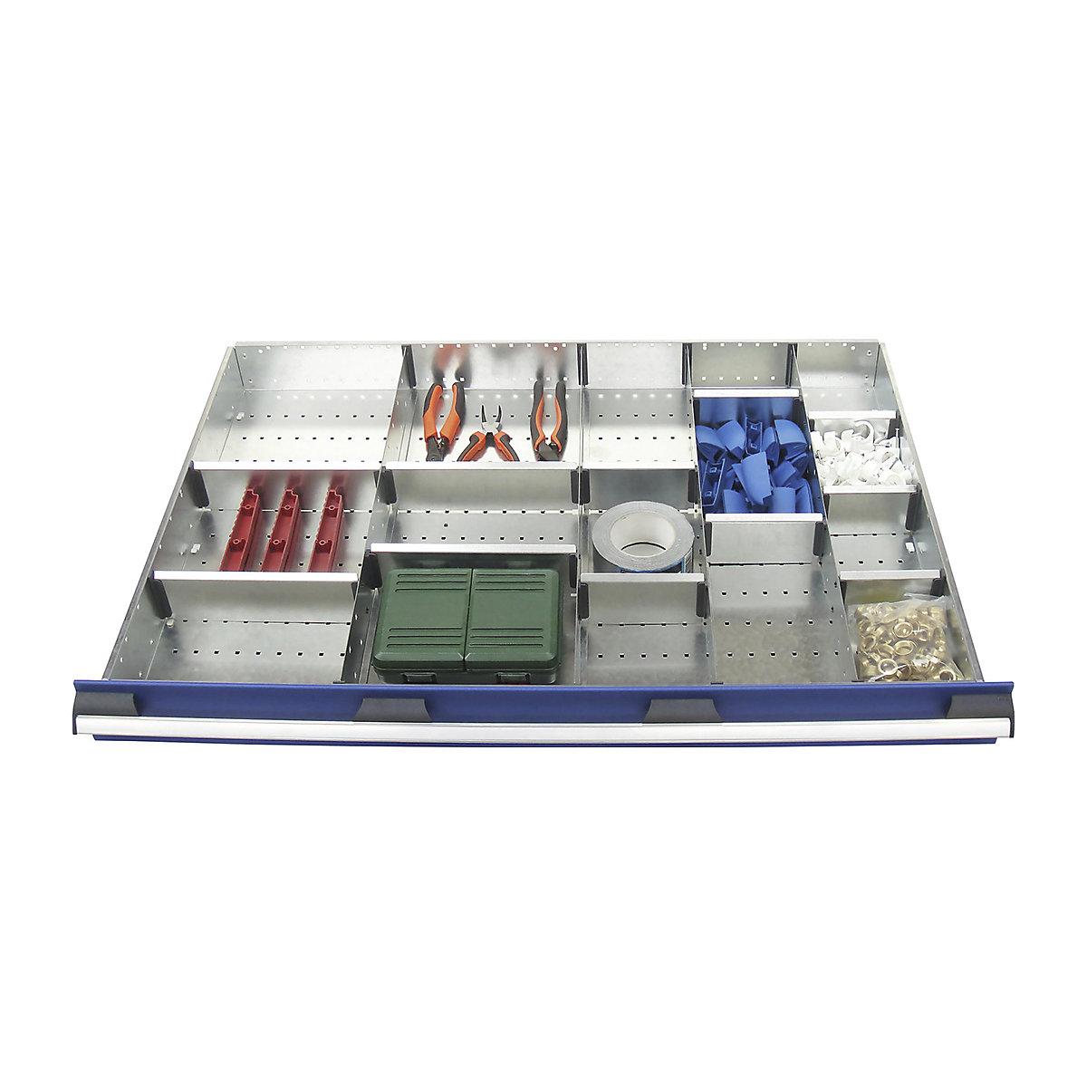 Bott Cubio Metal Drawer Dividers, Bott Cubio Metal Drawer Dividers, Bott Cubio Drawer Metal Dividers | 100-125h x 1050w x 750d mm | Set B-0