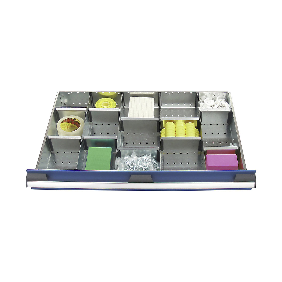 Bott Cubio Metal Drawer Dividers, Bott Cubio Metal Drawer Dividers, Bott Cubio Drawer Metal Dividers | 150h x 800w x 525d mm | Set C-0
