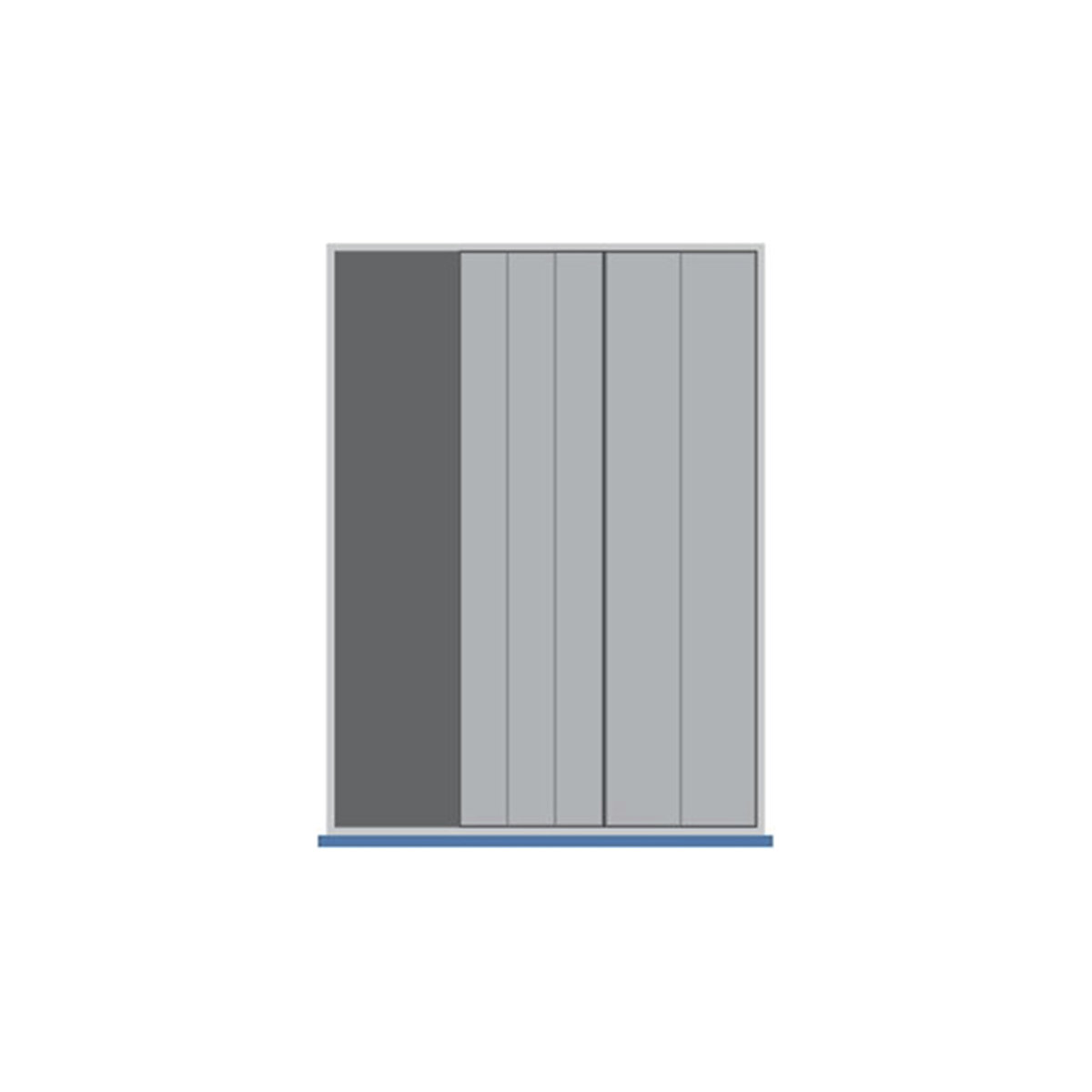 Bott Cubio Plastic Drawer Trays, Bott Cubio Plastic Drawer Trays, Bott Cubio Drawer Plastic Trays | 75h x 525w x 650d mm | Set A-0