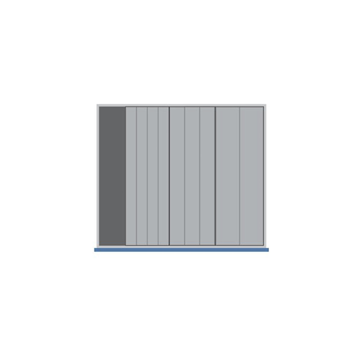 Bott Cubio Plastic Drawer Trays, Bott Cubio Plastic Drawer Trays, Bott Cubio Drawer Plastic Trays | 75h x 650w x 525d mm | Set A-0