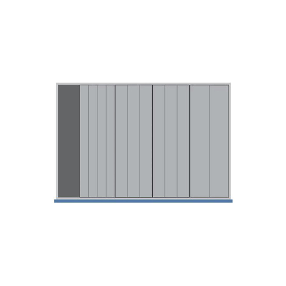 Bott Cubio Plastic Drawer Trays, Bott Cubio Plastic Drawer Trays, Bott Cubio Drawer Plastic Trays | 75h x 800w x 525d mm | Set A-0