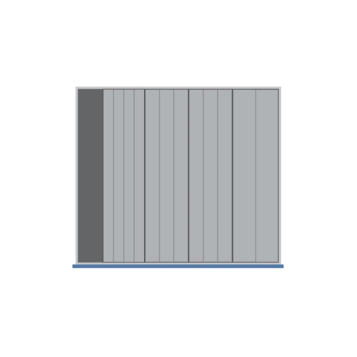 Bott Cubio Plastic Drawer Trays, Bott Cubio Plastic Drawer Trays, Bott Cubio Drawer Plastic Trays | 75h x 800w x 650d mm | Set A-0
