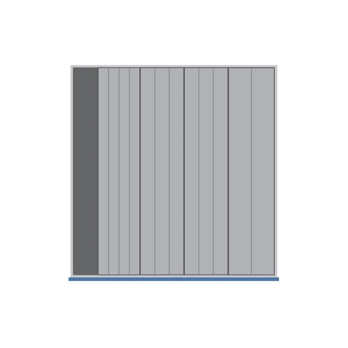 Bott Cubio Plastic Drawer Trays, Bott Cubio Plastic Drawer Trays, Bott Cubio Drawer Plastic Trays | 75h x 800w x 750d mm | Set A-0