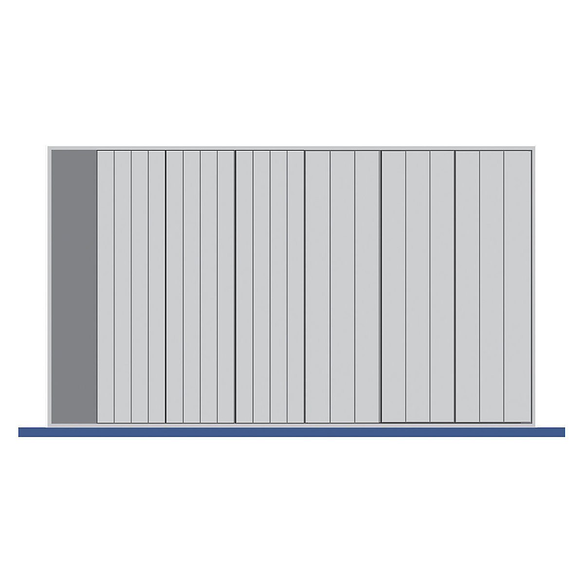 Bott Cubio Plastic Drawer Trays, Bott Cubio Plastic Drawer Trays, Bott Cubio Drawer Plastic Trays | 75h x 1050w x 650d mm | Set C-0