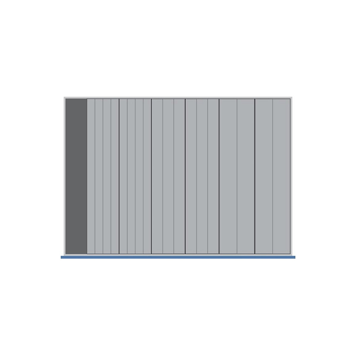 Bott Cubio Plastic Drawer Trays, Bott Cubio Plastic Drawer Trays, Bott Cubio Drawer Plastic Trays | 75h x 1050w x 750d mm | Set A-0