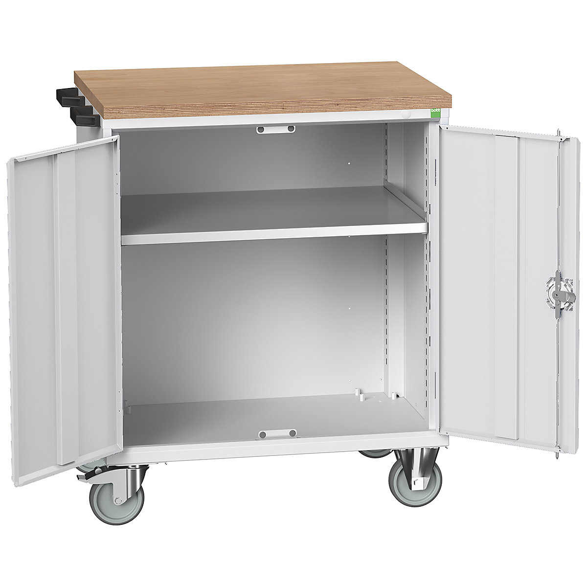 Bott Verso Mobile Cabinets | 800mm Wide, Bott Verso Mobile Cabinets | 800mm Wide, Bott Verso Mobile Cabinet | 980h x 800w x 550d mm | Cupboard | MPX Top | Light Grey-0