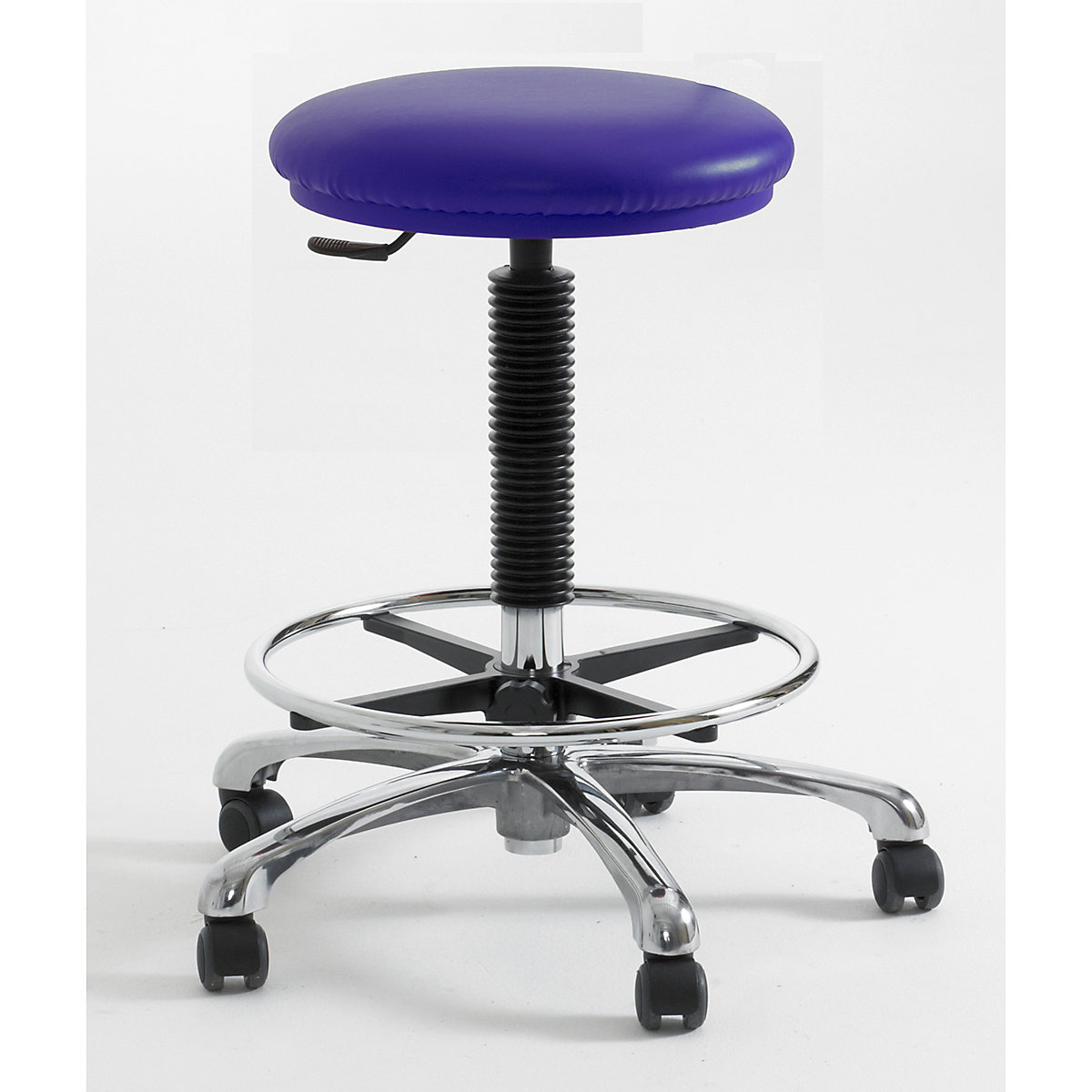BiGDUG Cleanroom High Stools with HEPA Filter, BiGDUG Cleanroom High Stools with HEPA Filter, BiGDUG Cleanroom High Stool with Feet | 620-880mm Adjustment | Adjustable Foot Ring | Ultraviolet-0