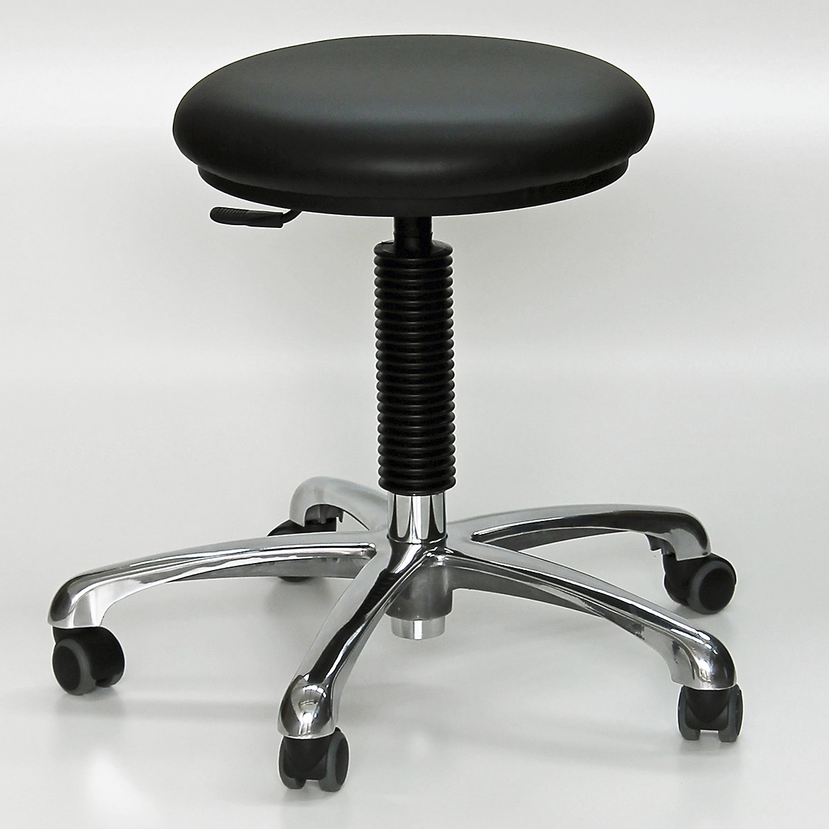 BiGDUG Cleanroom Stools with HEPA Filter, BiGDUG Cleanroom Stools with HEPA Filter, BiGDUG Cleanroom Stool with Castors | 450-600mm Adjustment | Black-0