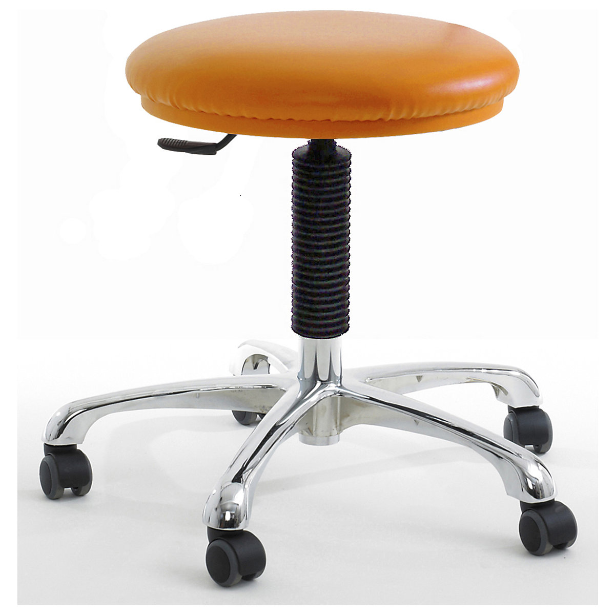 BiGDUG Cleanroom Stools with HEPA Filter, BiGDUG Cleanroom Stools with HEPA Filter, BiGDUG Cleanroom Stool with Castors | 450-600mm Adjustment | Tangerine-0