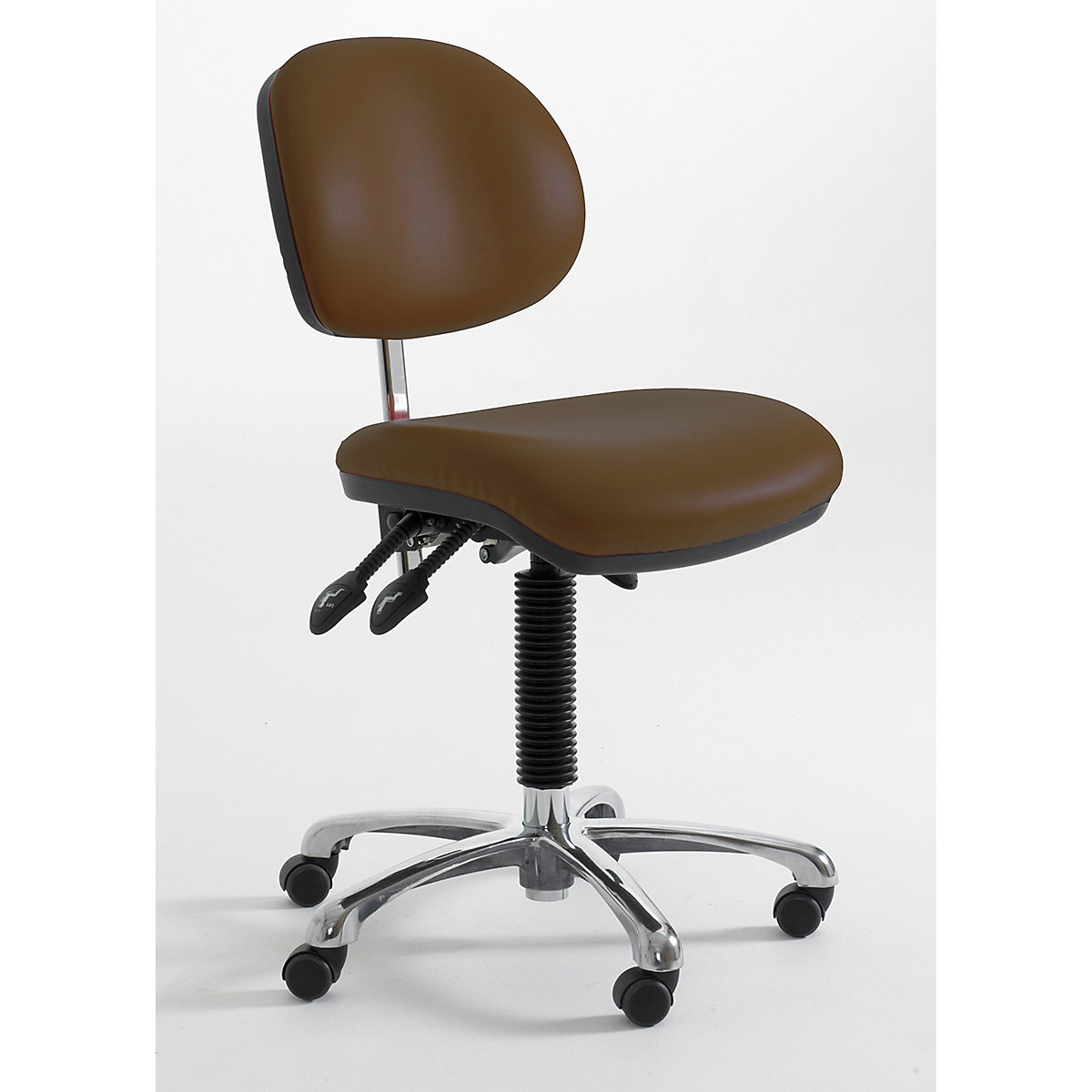 BiGDUG Cleanroom Task Chairs with HEPA Filter, BiGDUG Cleanroom Task Chairs with HEPA Filter, BiGDUG Cleanroom Task Chair with Feet | 450-600mm Adjustment | Cocoa-0