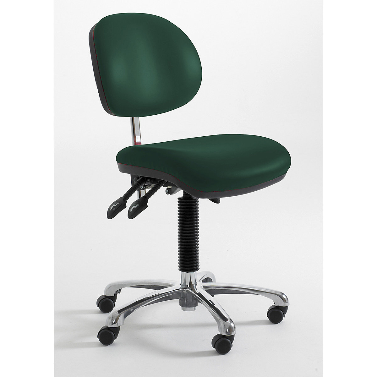 BiGDUG Cleanroom Task Chairs with HEPA Filter, BiGDUG Cleanroom Task Chairs with HEPA Filter, BiGDUG Cleanroom Task Chair with Feet | 450-600mm Adjustment | Rainforest-0