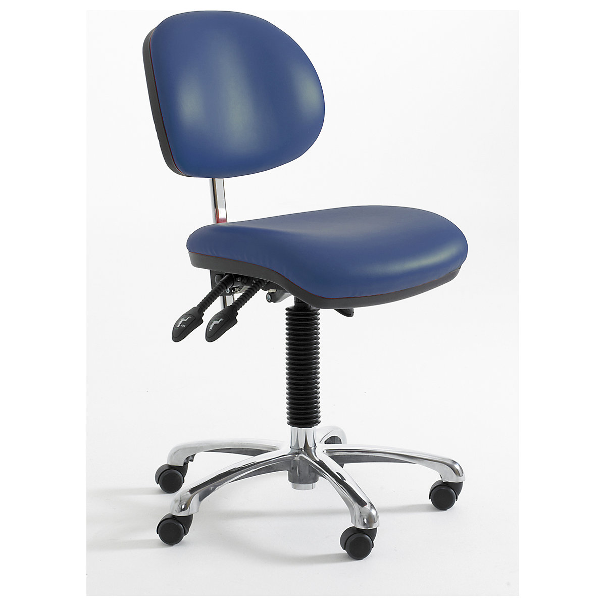 BiGDUG Cleanroom Task Chairs with HEPA Filter, BiGDUG Cleanroom Task Chairs with HEPA Filter, BiGDUG Cleanroom Task Chair with Castors | 450-600mm Adjustment | Sapphire-0