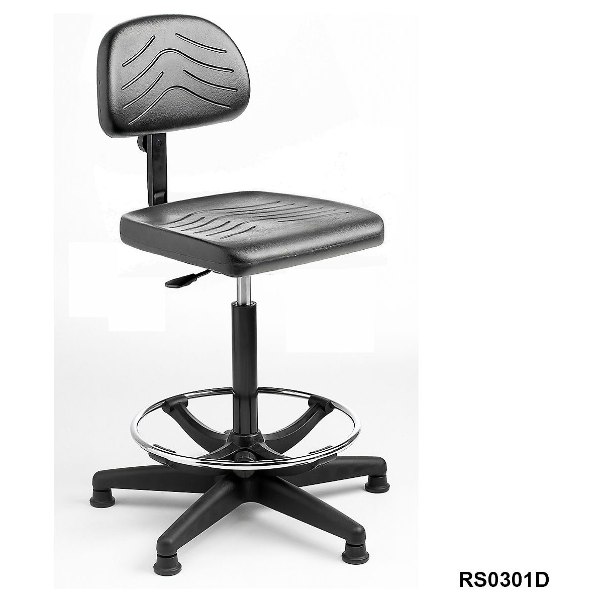 BiGDUG Cushioned Wipe Clean Polyurethane Task Chair (Product illustration 6)-5