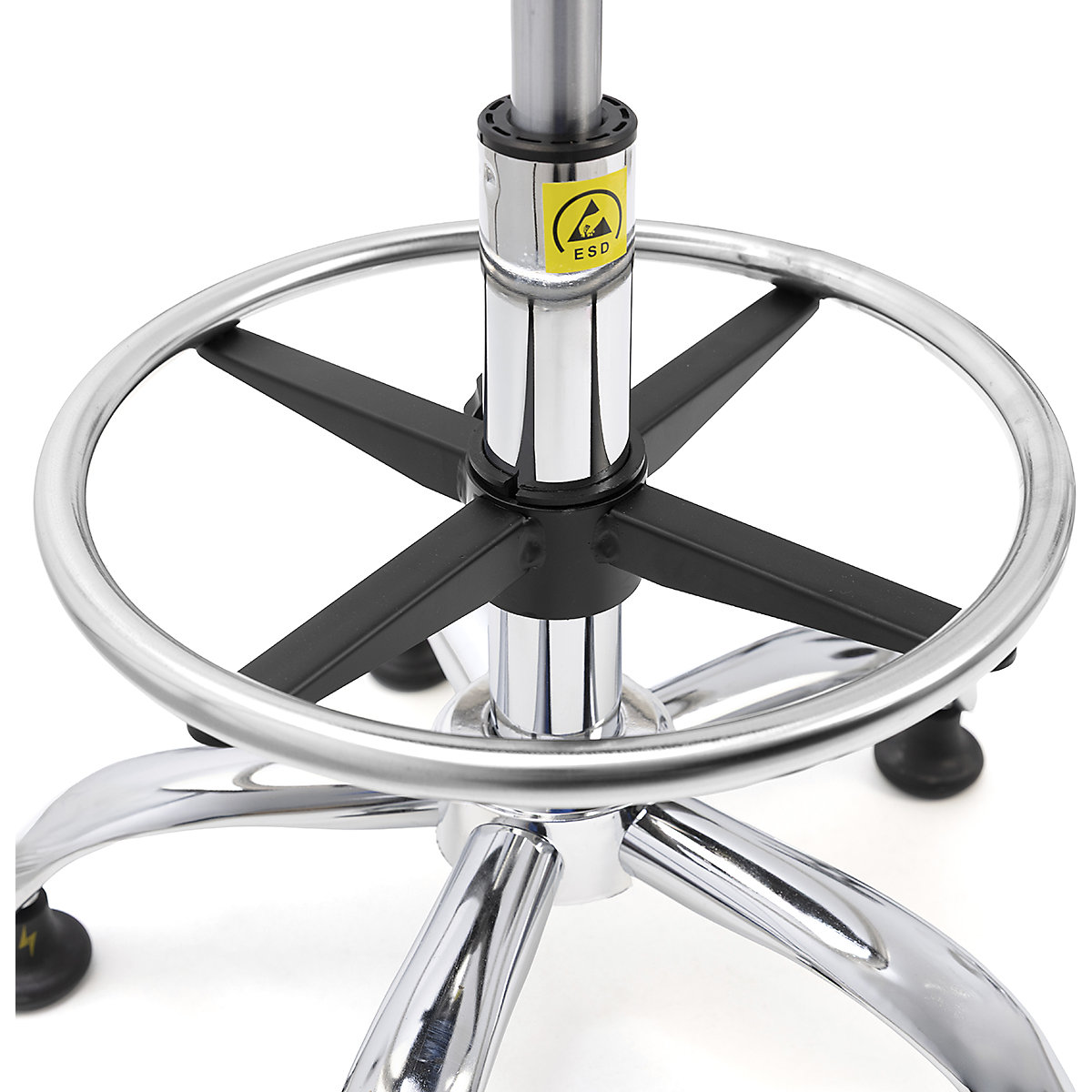 BiGDUG Essentials ESD Anti-Static Stool with Backrest (Product illustration 9)-8