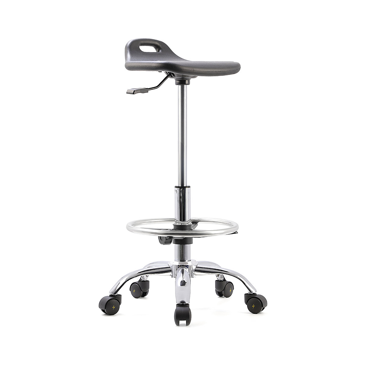 BiGDUG Essentials ESD Anti-Static Stool with Carry Handle