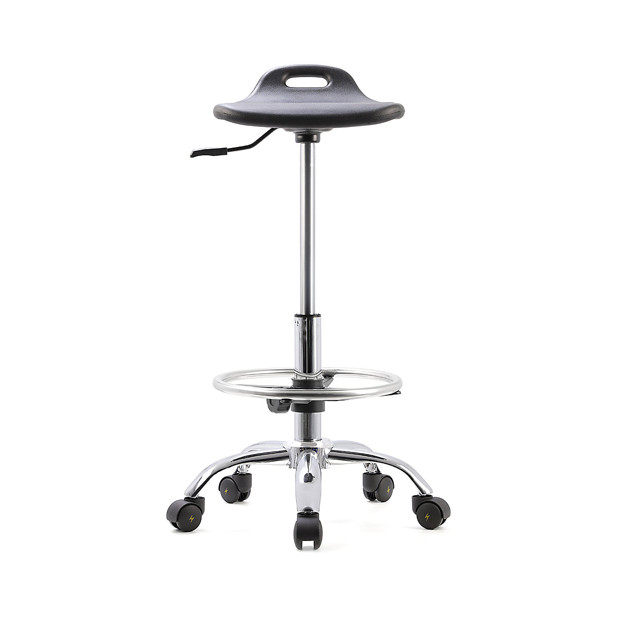BiGDUG Essentials ESD Anti-Static Stool with Carry Handle (Product illustration 3)-2