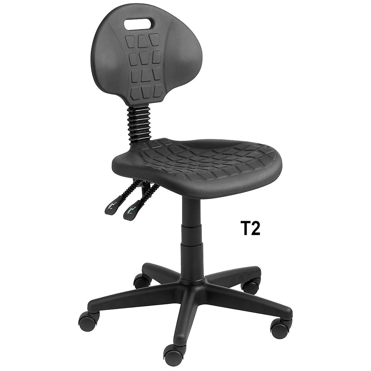 BiGDUG Essentials Wipe Clean Workshop Draughtsman Chairs (Product illustration 3)-2