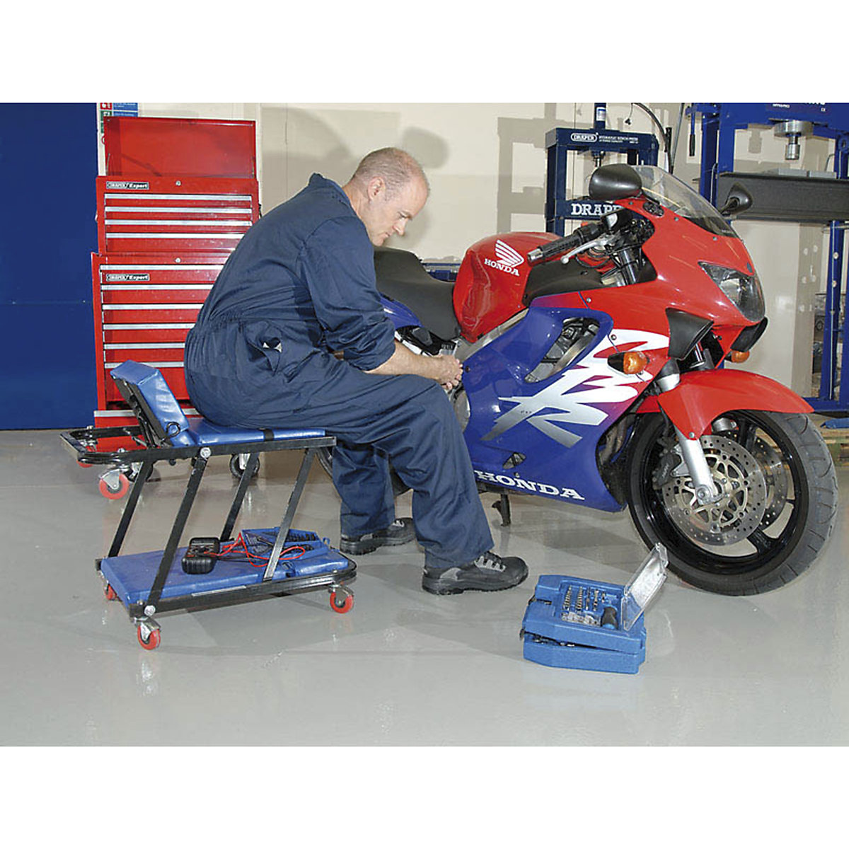 Draper Mechanic's Car Creeper and Seat (Product illustration 4)-3